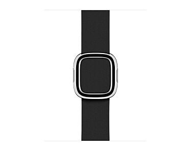 Apple Pasek z klamrą nowoczesną w kolorze czarnym do koperty 38mm / 40mm / 41mm / 42mm - rozmiar M