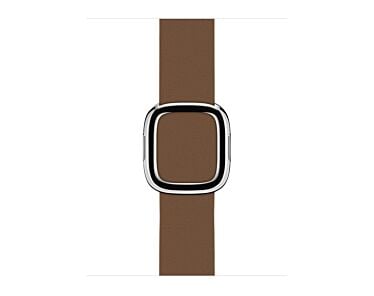 Apple Pasek z klamrą nowoczesną w kolorze brązu do koperty 38mm / 40mm / 41mm / 42mm - rozmiar L