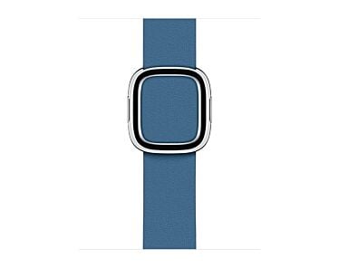 Apple Pasek z klamrą nowoczesną w kolorze szarego błękitu do koperty 38mm / 40mm / 41mm / 42mm - rozmiar S