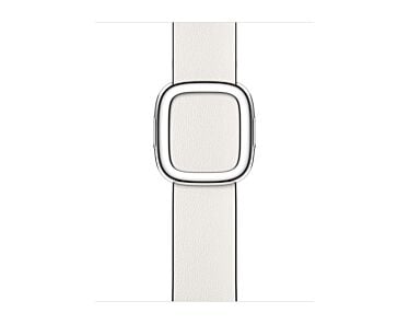 Apple Pasek z klamrą nowoczesną w kolorze kredy do koperty 38mm / 40mm / 41mm / 42mm - rozmiar L