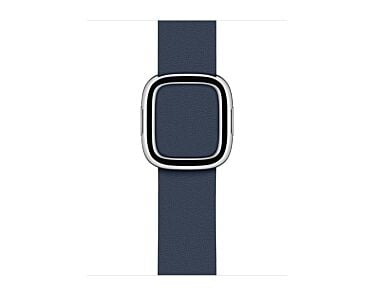 Apple Pasek z klamrą nowoczesną w kolorze błękitu otchłani do koperty 38mm / 40mm / 41mm / 42mm - rozmiar M