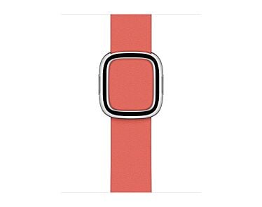 Apple Pasek z klamrą nowoczesną w kolorze różowego cytrusa do koperty 38mm / 40mm / 41mm / 42mm - rozmiar L