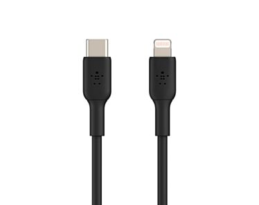 Belkin BoostCharge Kabel ładujący USB-C na Lightning 2m - Czarny