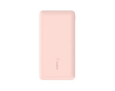 Belkin PowerBank 10 000mAh USB-A i USB-C 15W - Różowy