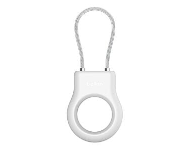 Belkin Secure Holder Etui do AirTag ze stalową linką - Białe-04.jpg