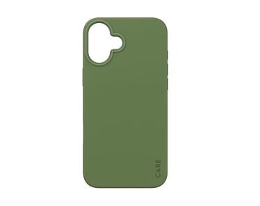 CARE by PanzerGlass Fashionable Etui do iPhone 16 Plus kompatybilne z MagSafe - Zielone