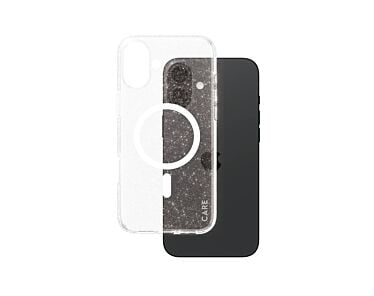 CARE by PanzerGlass Flagship Etui do iPhone 16 Plus z białym MagSafe - Star Lit