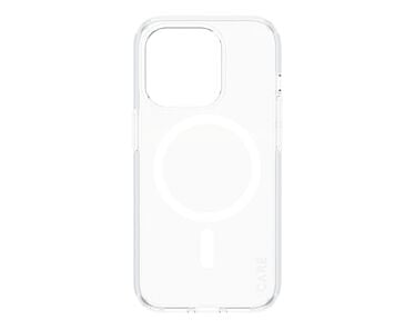 CARE by PanzerGlass Urban Combat Etui do iPhone 15 Pro kompatybilne z MagSafe - Przezroczyste/ Białe