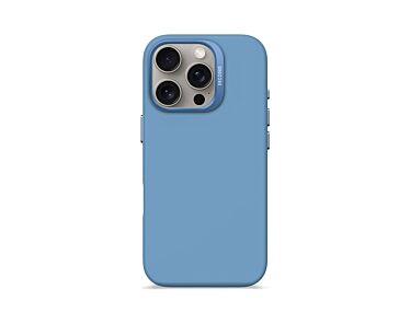 Decoded AntiMicrobial Silicone Backcover Etui silikonowe do iPhone 16 Pro kompatybilne z MagSafe - Błękitne-1.jpg