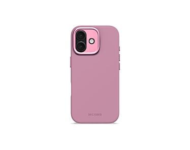 Decoded AntiMicrobial Silicone Backcover Etui silikonowe do iPhone 17 kompatybilne z MagSafe - Różowe-1.jpg