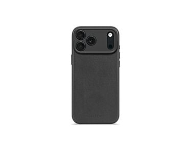 Decoded Leather Backcover Etui skórzane do iPhone 17 Pro Max kompatybilna z MagSafe - Czarne