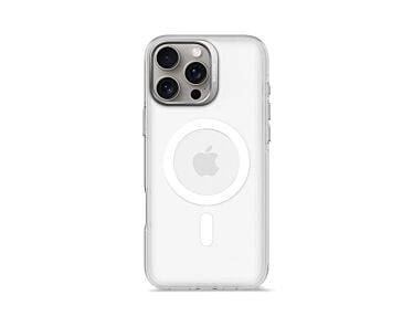 Decoded Recycled Plastic Transparent Backcover Etui do iPhone 16 Pro Max - Przezroczyste (Frosted White)-1.jpg