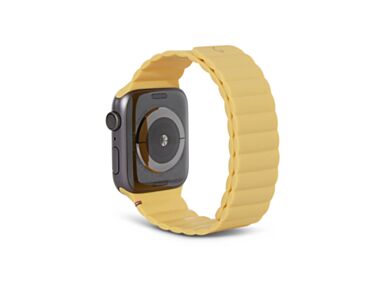 Decoded - silikonowy pasek do Apple Watch 42/44 mm żółty