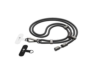 ERPOWER Snake Lanyard Smycz z kablem USB-C do USB-C 240W i blokerem danych 1,5m - Czarna-1.jpg
