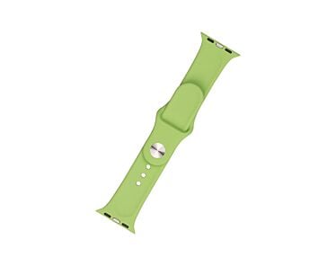 Fixed Silikonowy pasek do Apple Watch 38/40/41mm - Miętowy