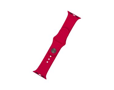 Fixed Silikonowy pasek do Apple Watch 38/40/41mm - Pomegranate