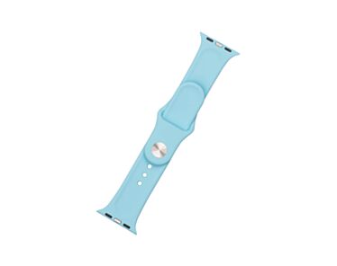 Fixed Silikonowy pasek do Apple Watch 38/40/41mm - Turkusowy
