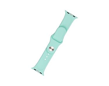 Fixed Silikonowy pasek do Apple Watch 42/44/45mm - Głęboka zieleń