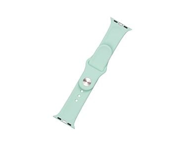 Fixed Silikonowy pasek do Apple Watch 42/44/45mm - Jasno zielony