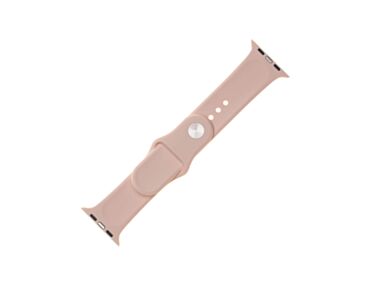 Fixed Silikonowy pasek do Apple Watch 42/44/45mm - Różowy
