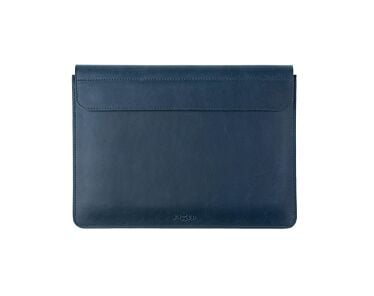 Fixed - skórzany pokrowiec magnetyczny do MacBook Pro 14" (granatowy)