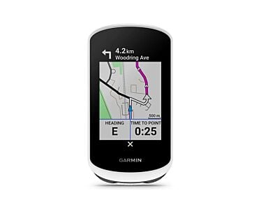 Garmin Edge Explore 2 Komputer rowerowy GPS ze statystykami jazdy na rowerze - Czarno-biały