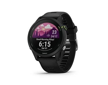 Garmin Forerunner 255 Music Smartwatch GPS + Cellular z kopertą 46 mm w kolorze czarnym