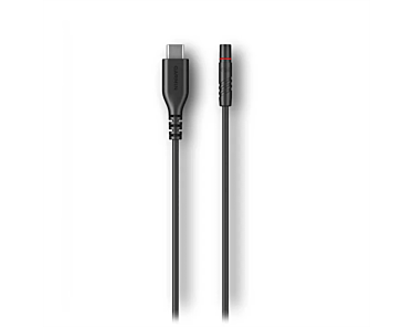 Garmin Przewód do akcesoriów rowerów elektrycznych kompatybilny z USB-C 40 cm - Czarny