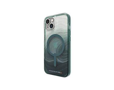 Gear4 D3O Milan Snap - obudowa ochronna do iPhone 14 Plus kompatybilna z MagSafe (zielony)