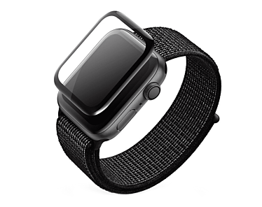 High Five 3D Black Full Glue Screen Protector - Szkło ochronne do zegarka Apple Watch 42mm