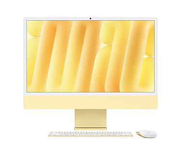 Apple iMac 24" 4,5K Retina M4 8-core CPU + 8-core GPU / 16GB / 256GB / Żółty (Yellow)
