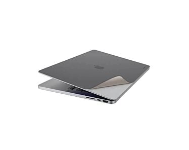 JCPal MacGuard Folia ochronna do MacBook Pro 14 (góra + dół) - Space Gray (Gwiezdna Szarość)