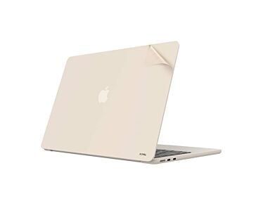 JCPAL MacGuard Folia do MacBook Air 13 M2 / M3 - Księżycowa Poświata (Starlight)