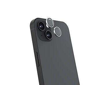 JCPal Preserver Camera Lens Szkło ochronne na aparat do iPhone 15/15 Plus - Srebrne
