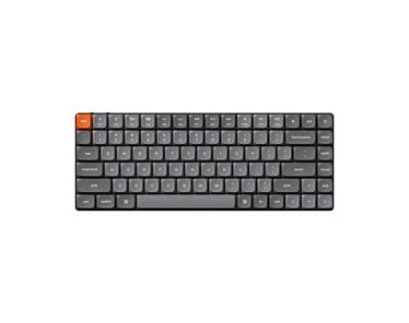 Keychron K3 MAX niskoprofilowa klawiatura mechaniczna z podświetleniem RGB Gateron Hot-Swap Red Switch - Czarna (Black)