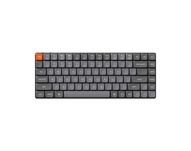 Keychron K3 MAX niskoprofilowa klawiatura meczaniczna z podświetleniem białym Gateron Red Switch - Czarna (Black)