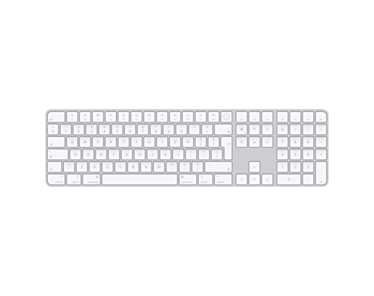 Klawiatura Apple Magic Keyboard z Touch ID i polem numerycznym dla modeli Maca z układem Apple – angielski (międzynarodowy)