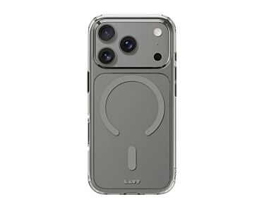 Laut Crystal Fluro Etui do iPhone 17 Pro kompatybilne z MagSafe - Szare
