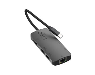 LINQ - Hub 8in1 8K Pro USB-C Multiport - Space Gray