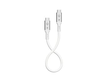 LINQ Kabel USB4 PRO USB-C na USB-C /240W / PD 3.1 / 8K/60Hz / 1m - Biały