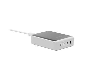 LINQ Ładowarka sieciowa 240W (4 x USB-C PD) - Biała