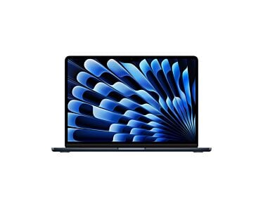 Apple MacBook Air 13" M3 8-core CPU + 10-core GPU / 24GB / 256GB SSD / Klawiatura US / Zasilacz 70 W / Północ (Midnight)