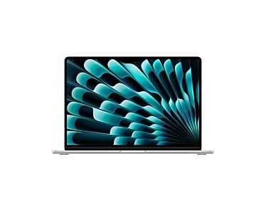 Apple MacBook Air 15" M3 8-core CPU + 10-core GPU / 24GB / 512GB SSD / Zasilacz 70 W / Srebrny (Silver)