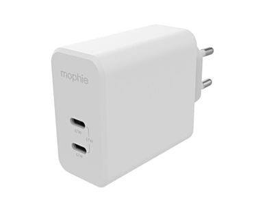 Mophie GAN - Ładowarka sieciowa SB-C 67 W (Biała)