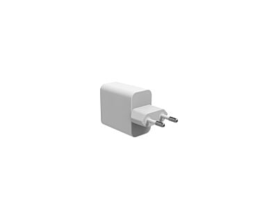 Mophie ROC GaN Ładowarka sieciowa : 2x USB-C : 45W - Biała-1.jpg