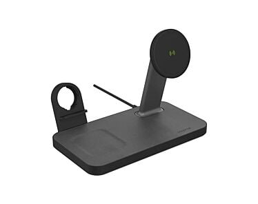 Mophie Snap+ Ładowarka bezprzewodowa 3w1 kompatybilna z MagSafe : 15W - Czarna-1.jpg