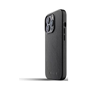 Mujjo Full Leather Case - etui skórzane do iPhone 13 Pro czarne – Outlet