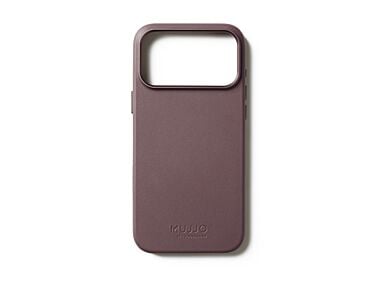 Mujjo Leather Case Etui skórzane do iPhone 17 Pro Max/iPhone 18 Pro Max kompatybilne z MagSafe - Bordowe