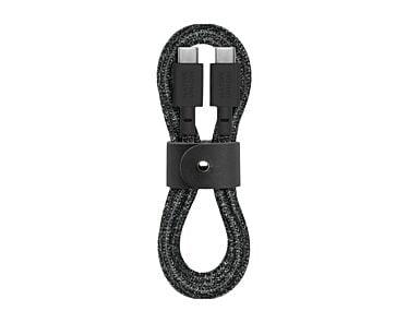 Native Union Belt Cable Kabel USB-C na USB-C 1,2 m - Czarny (cosmos)