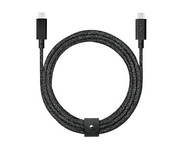 Native Union Belt Cable Pro Kabel USB-C na USB-C 240W 2,4 m - Czarny (cosmos)
